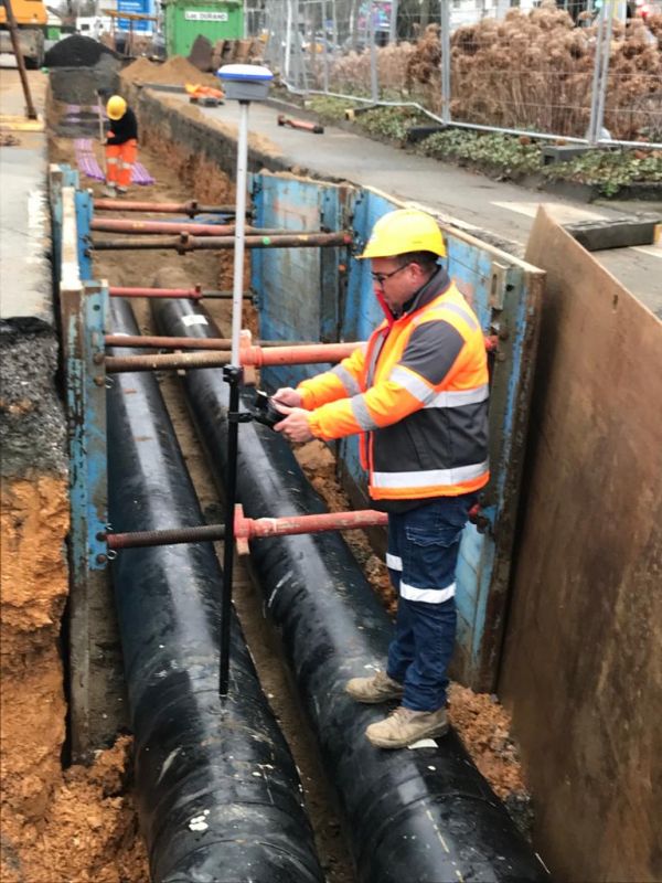 Chantier Réseau de Chaleur Urbain (RCU) ANGERS